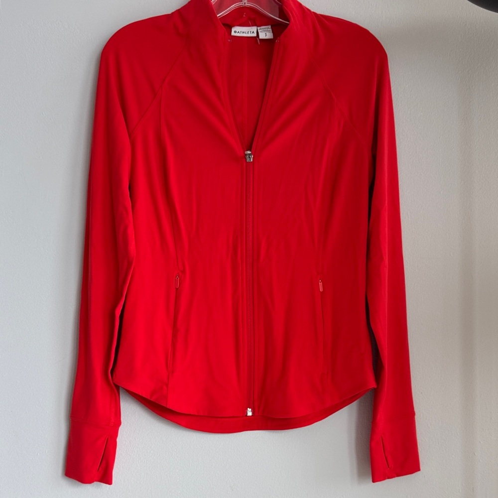 Almost New,worn once Athleta Salutation Jacket Active Wear size S/P excellent